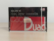 SONY Duad C60 Tape Cassette