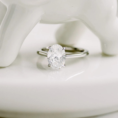 Diamant 18k weißgold - 18k,