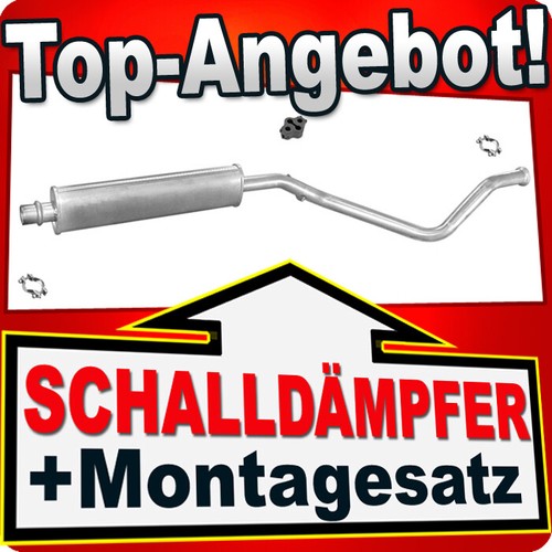 Mittelschalldämpfer für