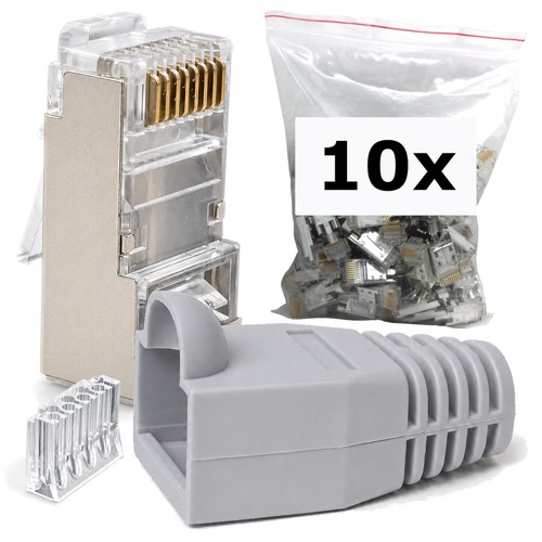 Stück cat6 rj45 stecker - 10,