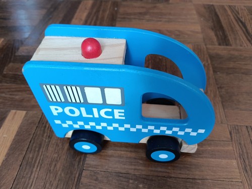 Windel holz polizeiauto - windel,