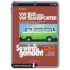 VW Transporter Bus T3 Typ 2 1980-1990 So wirds gemacht Werkstatthandbuch E-Book