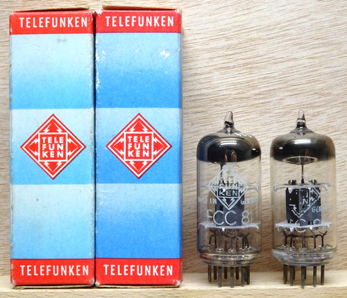 Pair telefunken ecc81 sehr - telefunken,