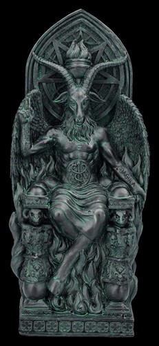 Dekofigur baphomet okkult - dekofigur, –