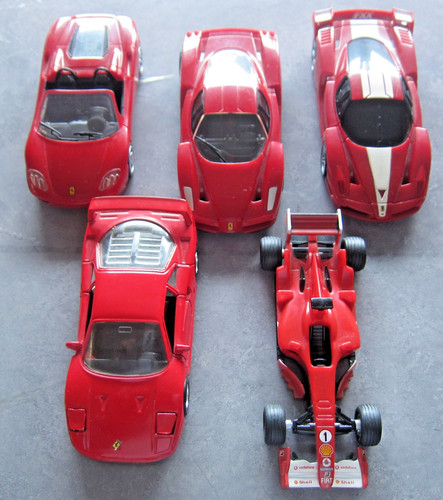Stück ferrari modellautos - 5,