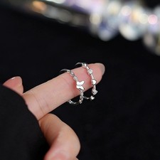 Ring schmetterling herz mit - ring, &