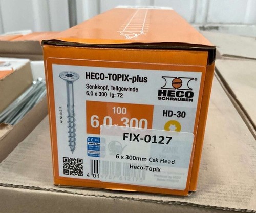 100 stück heco topix 300 - stück,