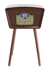 Karcher NO-040 "Dean" Nostalgie Musikanlage Plattenspieler CD-Player Radio MP3