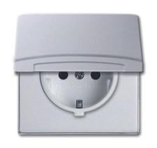 Busch Jäger UP wassergesch. Allwetter 44® anthrazit, alusilber, braun, alpinweiß