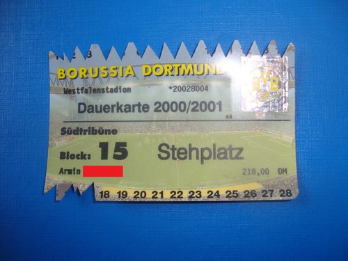 2000 ticket dauerkarte - ticket,