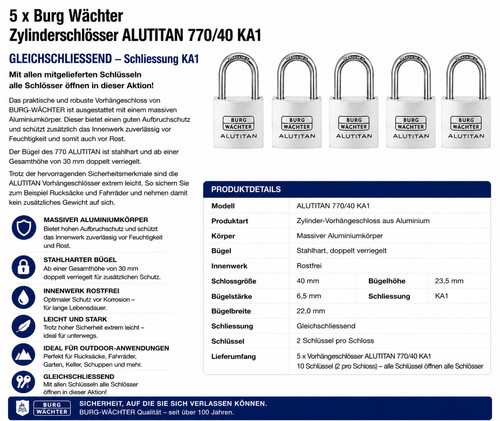 Burg wächter - x,
