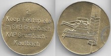 DDR-Medaille Grumbach-Kaufbach