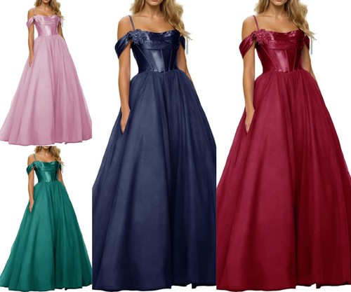 Off shoulder wedding dress - shoulder,