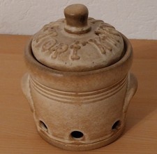 Vintage Knoblauchtopf aus