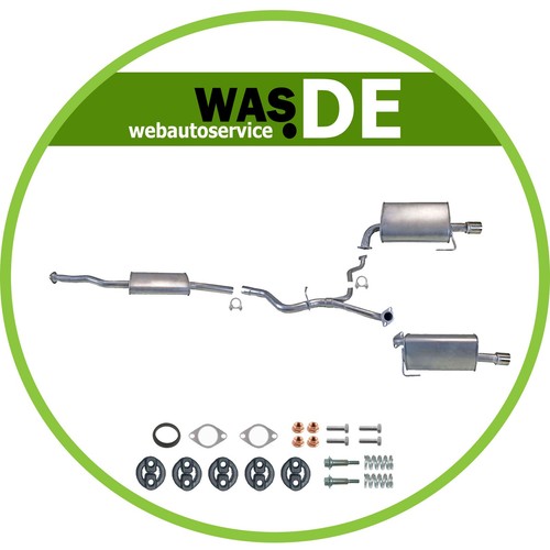 Auspuffanlage für subaru - auspuffanlage,
