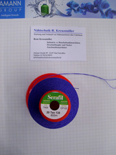 Serafil AMANN 20  Faden Dunkles Lila FB 7433  600 Meter. jede Farbe