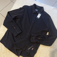 Neu Camp David Hemd Schwarz