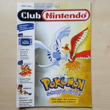 Club Nintendo Heft April 2001 Jahrgang 13 Ausgabe 2 Magazin Zeitschrift + Poster