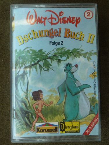 Kassette dschungel buch - dschungel,