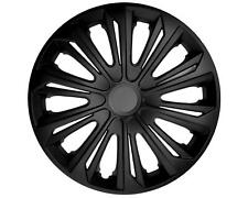 NRM Radkappen STRONG 4x Reifenblende 14-16 Zoll Matt Schwarz - Reifen Stahlfelge