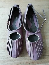 KAMMI von Riccardo Cartillone flieder Glattleder 39 TOP NEUwertig 