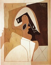 Pablo picasso harlekin - -, 1927