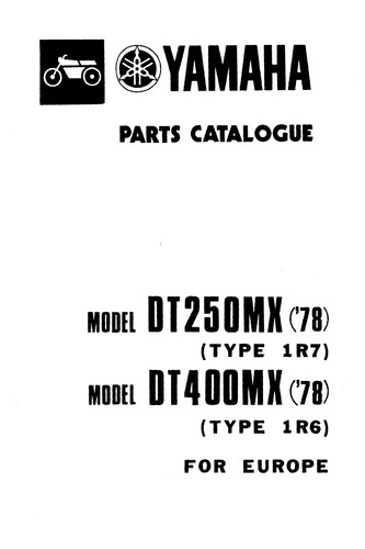 Yamaha 250 400 - yamaha, dt