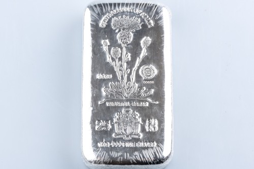 Silberbarren feinsilber - 1,