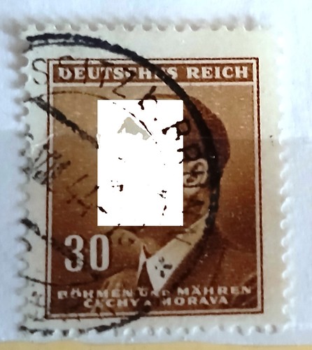 Briefmarke deutsches reich - briefmarke,