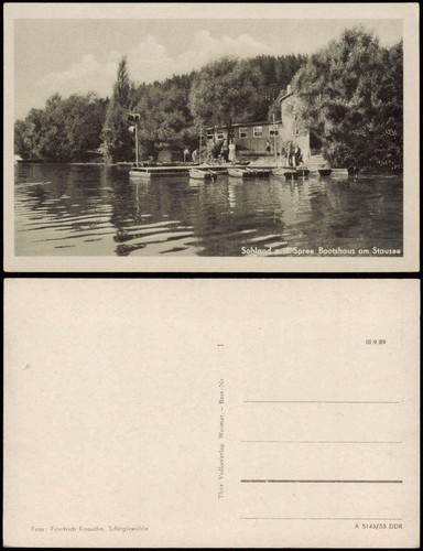 Ansichtskarte sohland - sohland, (spree)