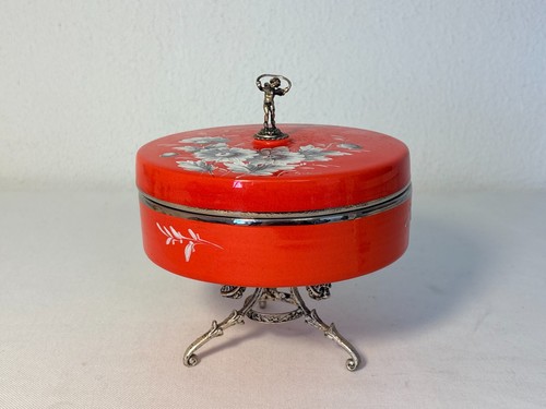 Porzellan prunkdose schmuck - porzellan,