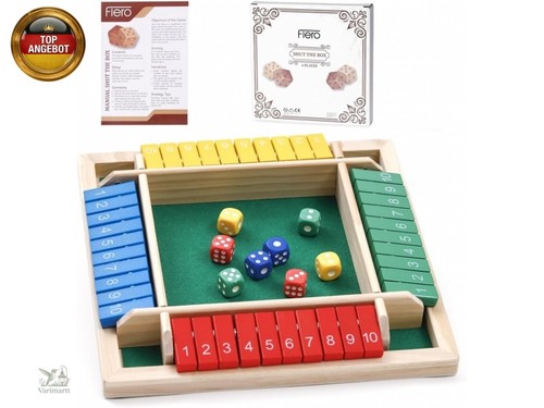 Shut the box - shut,