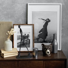 Abstrakte Bronze Giacometti Mann Skulptur Kunstliebhaber Deko Zuhause