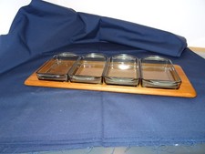 Digsmed Tablett mit 4 Glasschalen