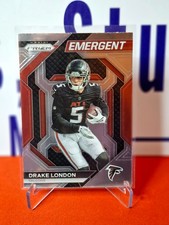 Nfl Panini Trading Cards Drake London 2023 Prizm #H-9, Falcons