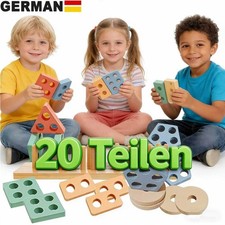 Holz Montessori Spielzeug Ab 1