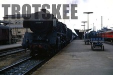 35mm Dia DB West Germany Eisenbahn Dampflok 01 008 1973 Original Deutsche