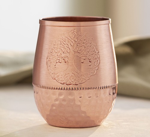 Kupferbecher mit symbol - mit,
