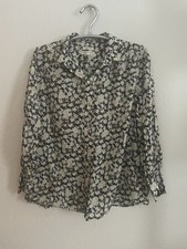 Marc O Polo Damen Bluse Hemdbluse Baumwolle, Gr.42