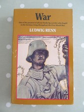 WAR BY LUDWIG RENN ANTHONY