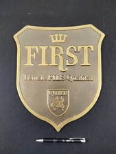 Dortmunder Ritter Brauerei First - sehr altes  Werbeschild - Sammlungsauflösung