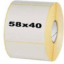 Waagenetiketten - 58 mm x 40