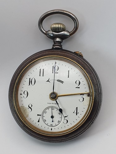 Taschenuhr wecker drehlünette - wecker,