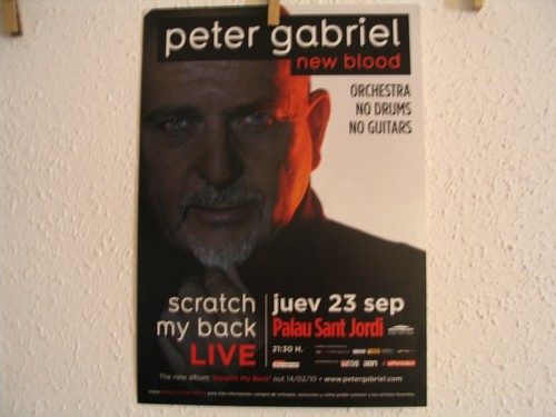 Peter gabriel original poster - peter,