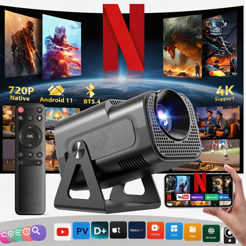 Mini projektor hd - mini,