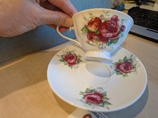 Porzellan Unterteller mit