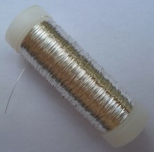 Silberdraht (versilberter