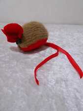 Loi64e - DDR Plüschtier Design Spielzeug Maus - Vintage um 1970