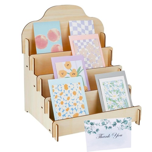 Postkartenständer holz - postkartenständer,