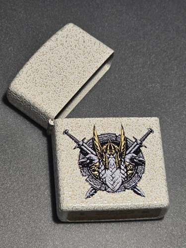 Zippo odin print - zippo, mercury